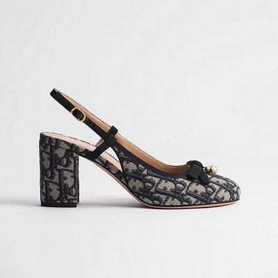 [Dior] ��� �߷� ������ ������ �� ���� ��� ������ũ �ڼ� ��ư (�� 8cm) KDV590OLF_S10B