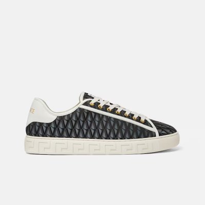 [Versace] ������ü Greca ��ī�� ĵ���� Ʈ���̳� ���� ȭ��Ʈ 1014460-1A16069_2BJ7V