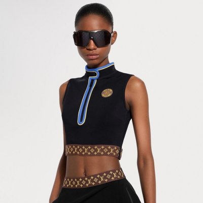 [Louis vuitton] ���̺��� Monogram Accent Sports Top 1AK189