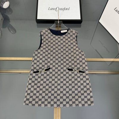 [Gucci] ���� Children's GG canvas dress 828472 
