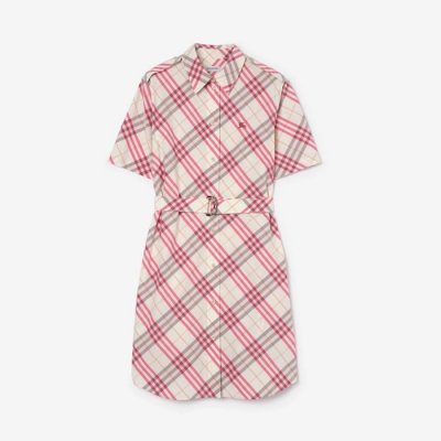 [Burberry] ������ üũ ��ư ���� �巹�� 81233111