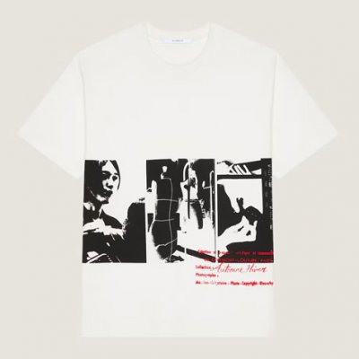 [Givenchy] ����� T-shirt in cotton with Photographic Negative print BM71NK3YUB-105
