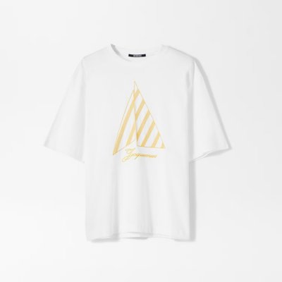 [Jacquemus] ��ũ���� ��/�� ���ϸ��� Ƽ���� TSU00321AJ002851NH