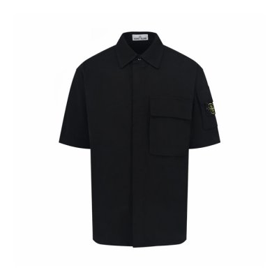 [Stone Island] ���� ���Ϸ��� 1100025 ��Ʈ��ġ ������ ��ư Ʈ�� ���� ���� L1S1511000-25S0A10-V0029