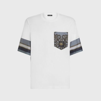 [D & G] ��ü�ذ��ٳ� Jersey t-shirt with print G8SB2TG7PZKW0800