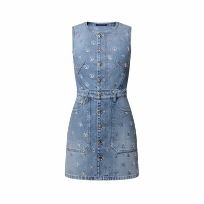 [Louis vuitton] ���̺��� �ñ״�ó ���� ���� �巹�� 1AK6D0