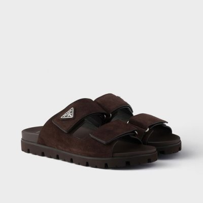 [Prada] ����� Suede band sandals 2X3129