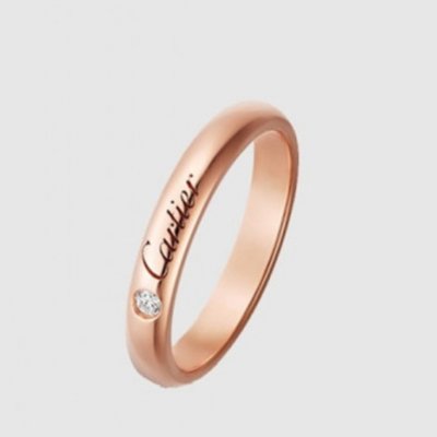 [Cartier] ��쿡 ���� ��, �� 3mm, ���̾Ƹ�� 1�� B4232300
