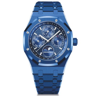 [AUDEMARS PIGUET] �������ǰ�Royal Oak Perpetual Calendar "Blue Ceramic" (Ref. 26579CS.OO.1225CS.01)