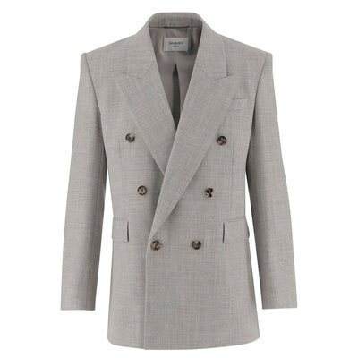 [SAINT LAURENT] ���ζ� ��ũ�� ���� ���� �극��Ƽ�� ��� ��Ŷ 835102Y5K321242
