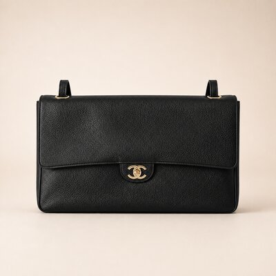 [CHANEL] ���� �ƽ� �÷� �� (Maxi Flap Bag) AS6231