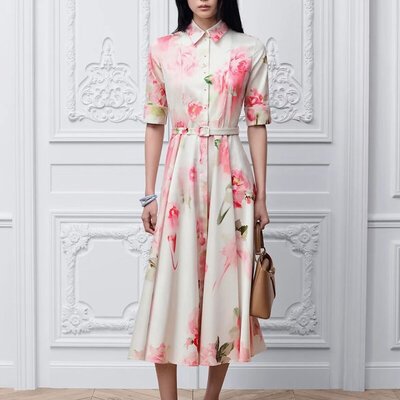 [DIOR] ��� ��Ƽ�÷� ����Ƽ�� ���� ��ư ���ø� �巹�� 621R95A3D38_X1846