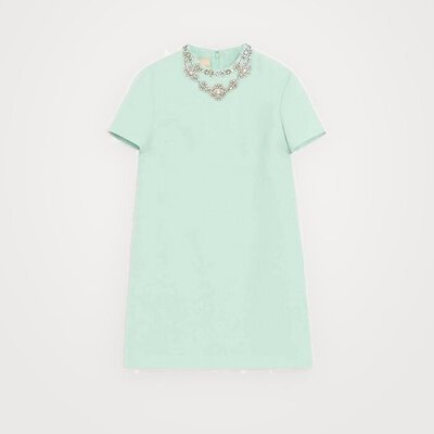 [VALENTINO] �߷�Ƽ�� ������̴��� ��� ũ������ ��Ƣ�� �̴� �巹�� BVAKK51CF_1NS